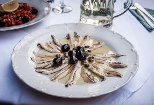 anchovies and olives, packed with omega-3 goodness.