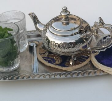 Moroccan tea pot