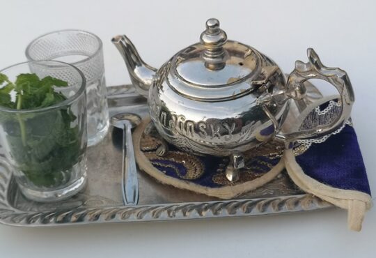 Moroccan tea pot
