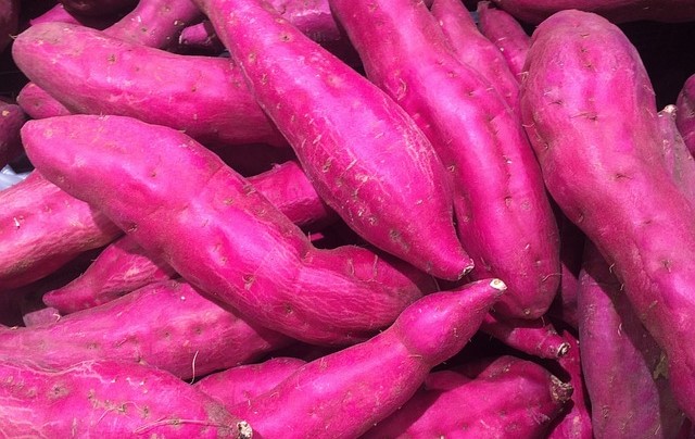 sweet potato rich in biotin