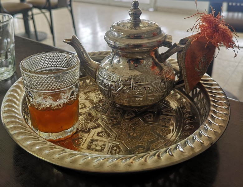 Moroccan tea with lemon catmint
