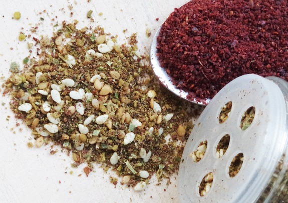 Middle East: zaatar composition